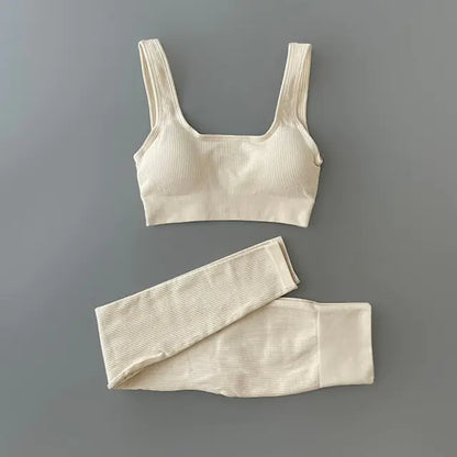 High-Waisted Yoga Clothing Set