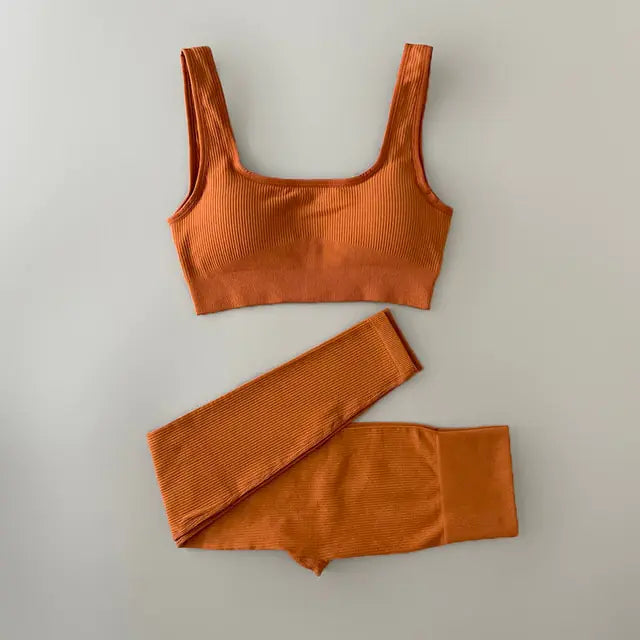 High-Waisted Yoga Clothing Set