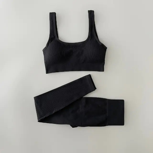 High-Waisted Yoga Clothing Set