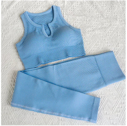 High-Waisted Yoga Clothing Set