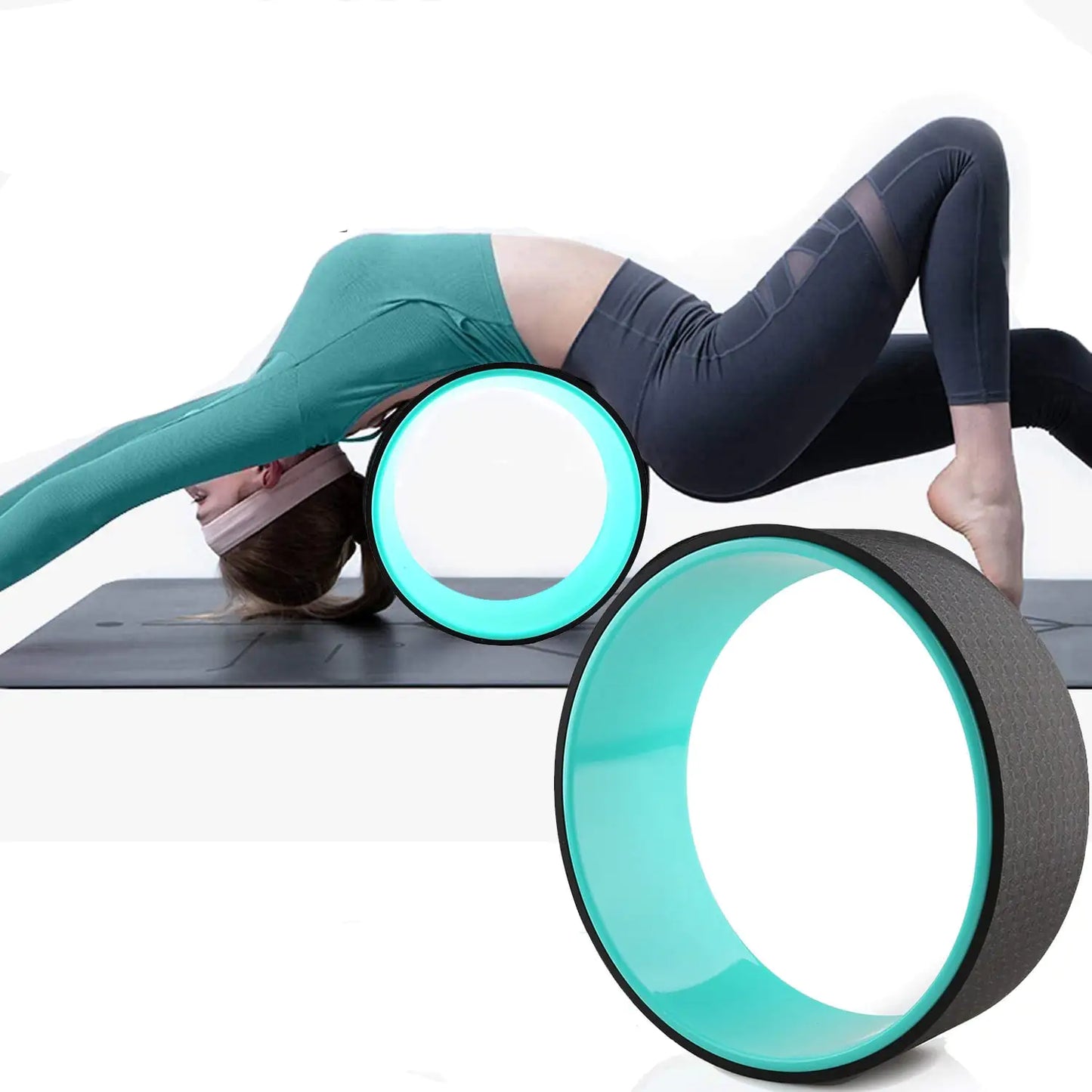 Professional Yoga Wheel For Deeper Poses & Core Strength