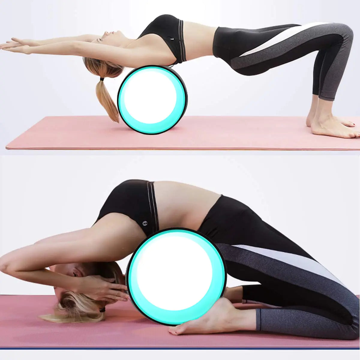 Professional Yoga Wheel For Deeper Poses & Core Strength